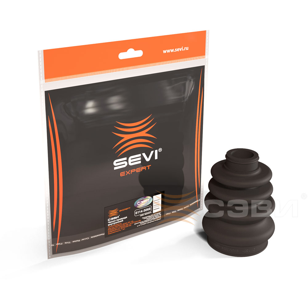 SEVI 6114-5068 Чехол привода внутренний для ам DAEWOO Nexia (95-16), CHEVROLETDAEWOO Lanos (97-), CHEVROLET: OPTRA (03-08), LACETTI (03), AVEO(03-), ZAZ Sens 
